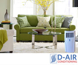 D Air Portable 8000 BTU - d-airconditioning